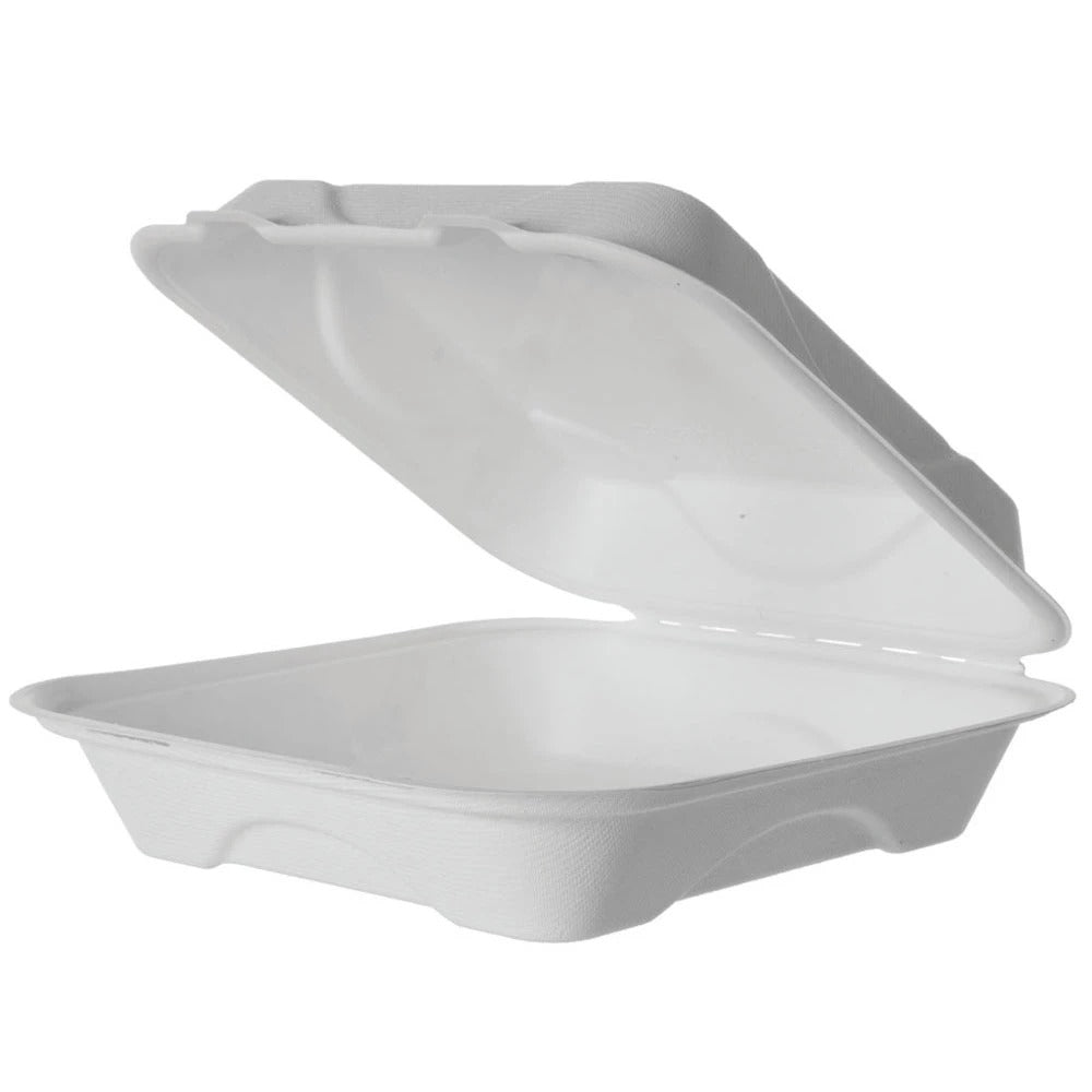 Eco-Products Vanguard Container, White - 9" x 9"