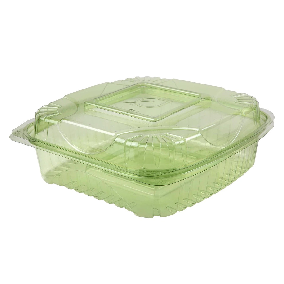 Eco-Products PLA Plastic Clamshell Container, 8 1/8" x 8 3/16", 160/Case - photo 3