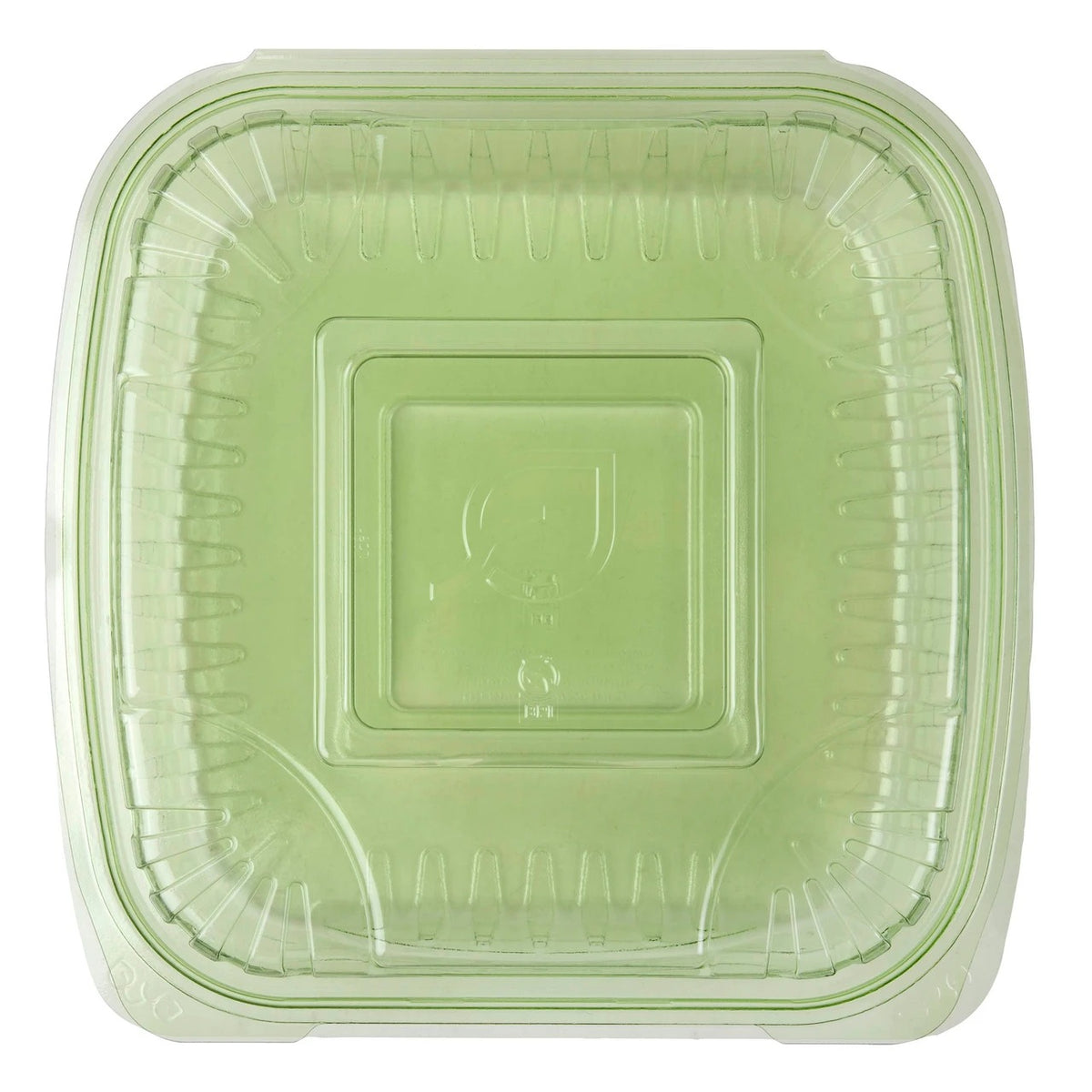 Eco-Products PLA Plastic Clamshell Container, 8 1/8" x 8 3/16", 160/Case - photo 5
