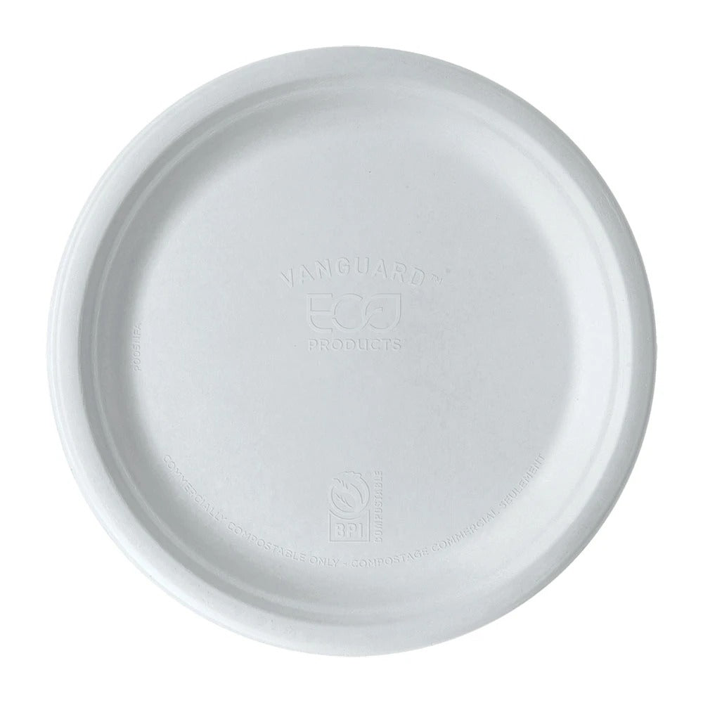 Eco-Products Vanguard Plate, White - 9"