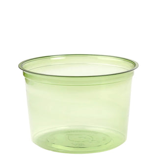 Eco-Products PLA Plastic Deli Container, 16 oz., 500/Case - Clear