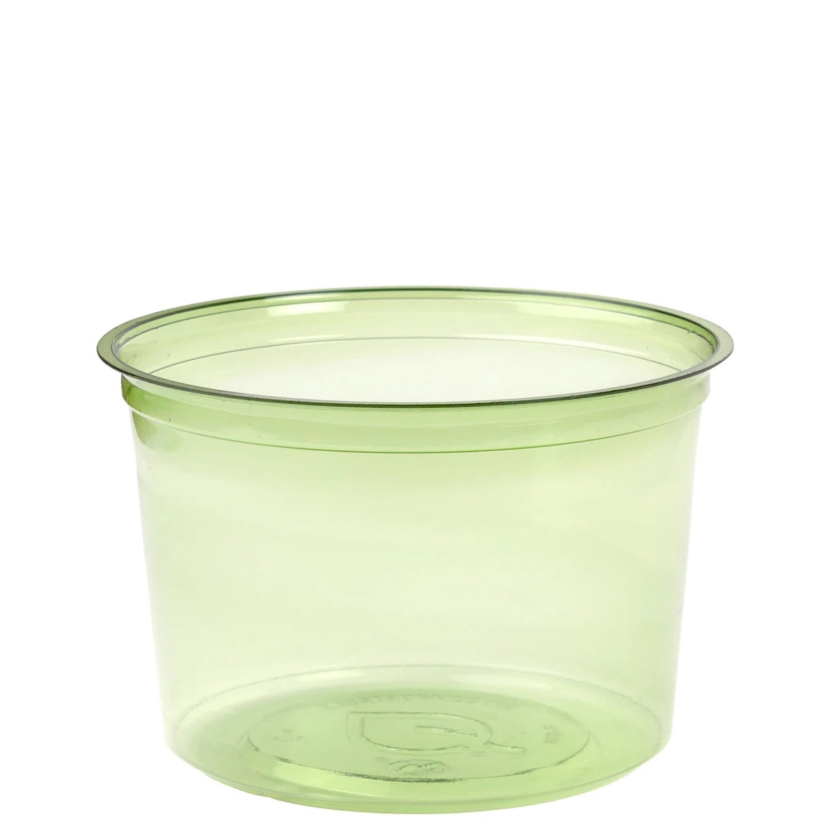 Eco-Products PLA Plastic Deli Container, 16 oz., 500/Case - Green