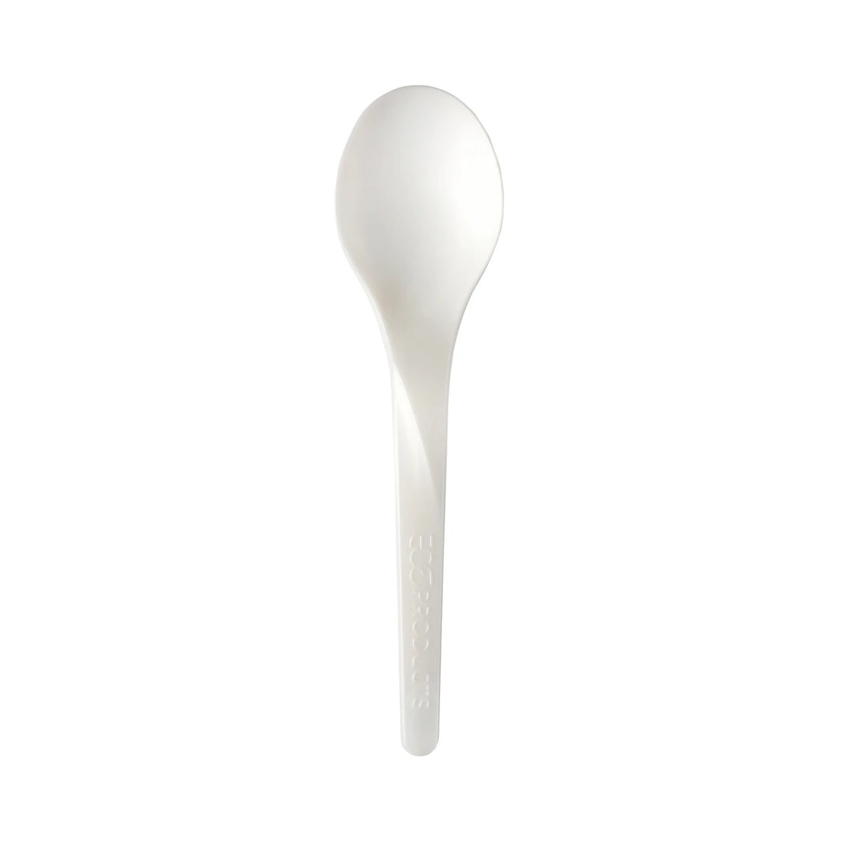 Eco-Products EP-S014 CPLA Plastic Soup Spoon, 6" Long, White, 1,000/Case - Default Title
