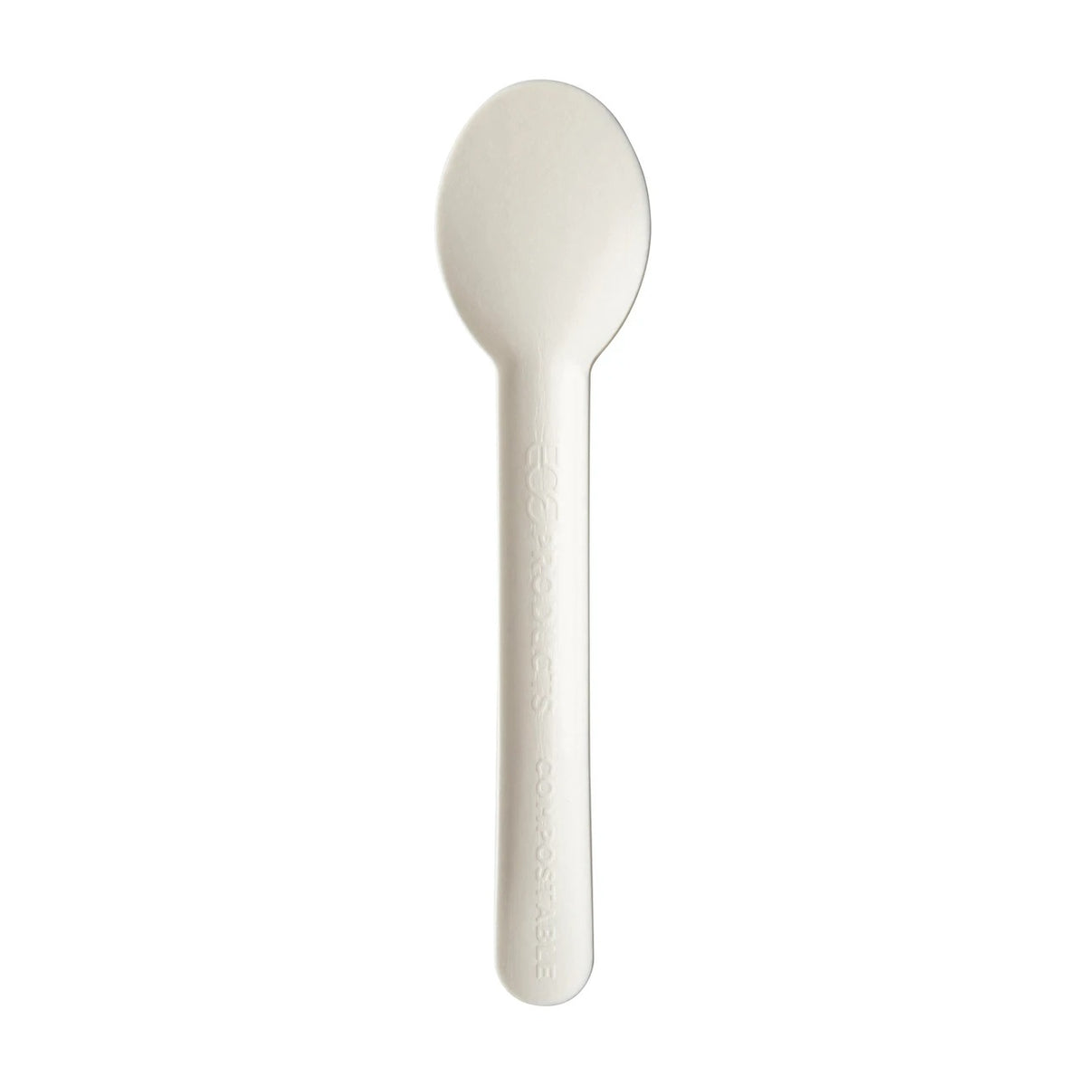 Eco-Products Paper Knife, White - 6 1/2" Spoon 1,000/Case