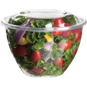 Eco-Products PLA Plastic Salad Bowl, Clear, 150/Case - 48 oz.