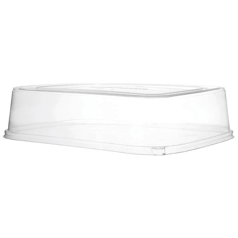 Eco-Products PLA Plastic Lid, 3 15/16" High, Clear, 50/Case - 17"