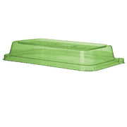 Eco-Products Veridian WorldView PLA Plastic Lid, 5 7/8" Wide, 200/Case - 8 3/4"