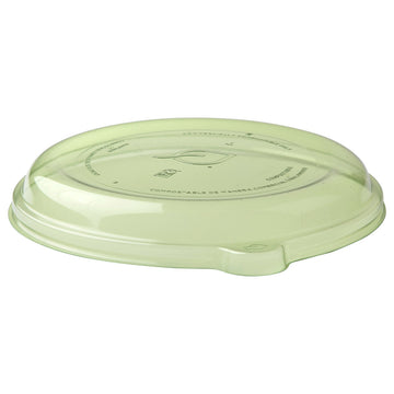Eco-Products EP-SCR9LID PET Plastic Lid, 1 1/4" High, Clear, 300/Case - Default Title