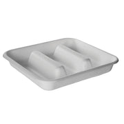 Eco-Products EP-SCS73NFA Vanguard Worldview Container, 7" x 7", White, 300/Case - Default Title