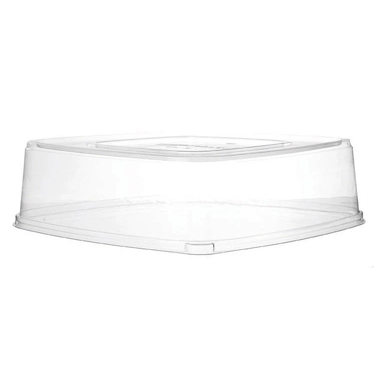 Eco-Products PLA Plastic Lid, 3 15/16" High, Clear, 50/Case - 14"