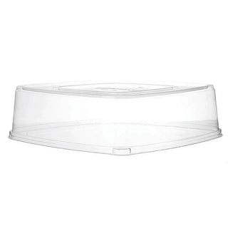 Eco-Products PLA Plastic Lid, 3 15/16" High, Clear, 50/Case - 14"