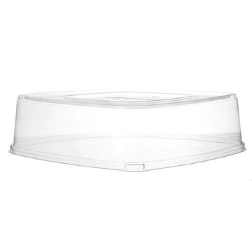Eco-Products PLA Plastic Lid, 3 15/16" High, Clear, 50/Case - 14"