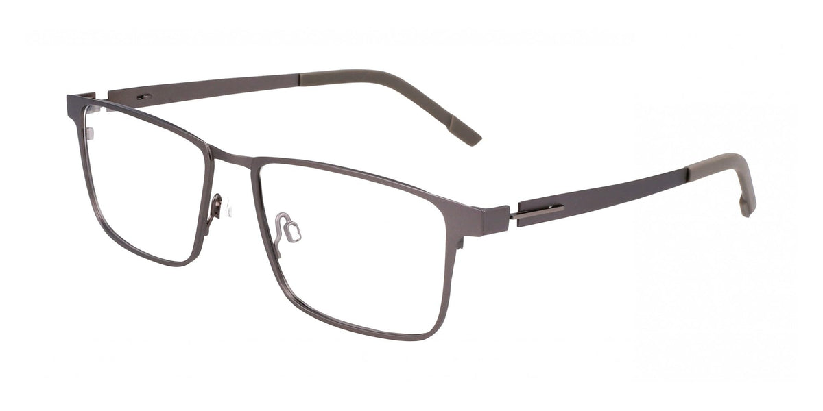 Eyeglasses FLX 1007 MAG-SET 033 Matte Gunmetal by Flexon – 57/18/145, Plastic, Matte Gunmetal, Model FLX1007MAG-SET