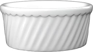 Souffle Swirl Dish, 21 Oz, Europn Wht, PK24