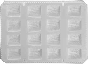 Culinary Puree White Polypropylene Corn Puree Mold - 17"L x 11"W