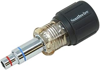 Southwire Multi-Use Stubby Nut Driver - 5-in-1 Versatility with Color Coded Ends - Chrome-Plated Finish - Cushion Grip Handle for Comfort -TRI-Bit Nut Driver Set