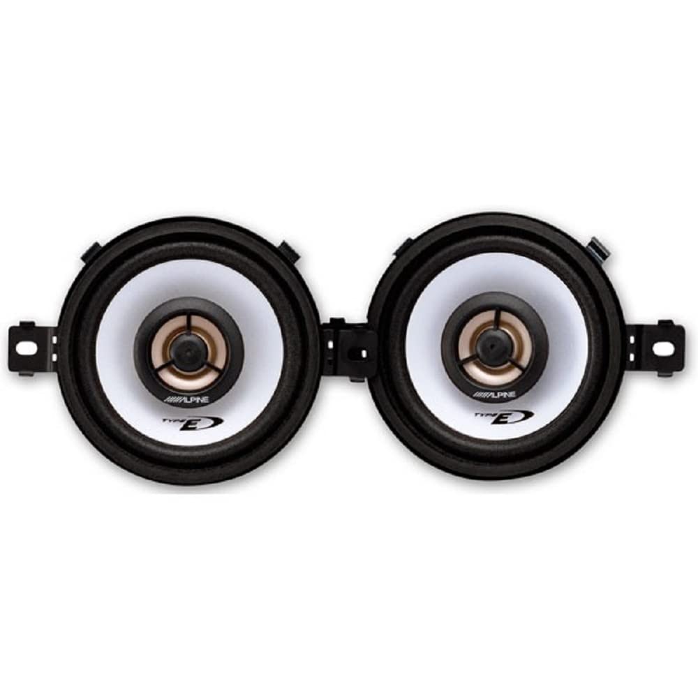 SXE 0825 S Car Loudspeaker by Alpine – Ferrite, Piezo, black, Pack of 2, Model 4958043515561