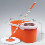 This Spin Mop Bucket System with Detachable Splash Guard Spin Basket by Generic – One Color, Model ZDZ-WY-Q-S-LYH-455_1
