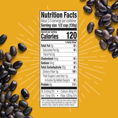 Westbrae Natural Organic Black Beans / 15 Ounce (Pack of 4) / 3.75 LBR (Pack of 1) Black Beans