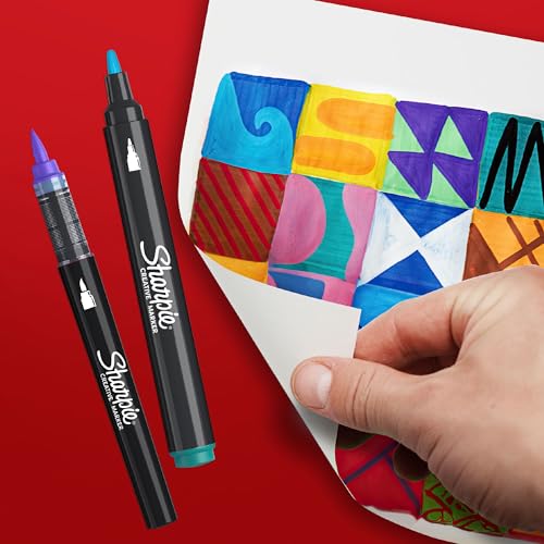 Sharpie Assorted / 1 Count (Pack of 5) / Creative Markers Permanent Markers