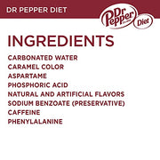 Dr Pepper Diet / 16.9 Fl Oz (Pack of 6) / Diet Dr Pepper, .5 L Bottles, 6 Count Soft Drinks