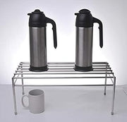 G.E.T. Enterprises IRS-04 Tall Stainless Steel Rectangular Riser, Stainless Steel