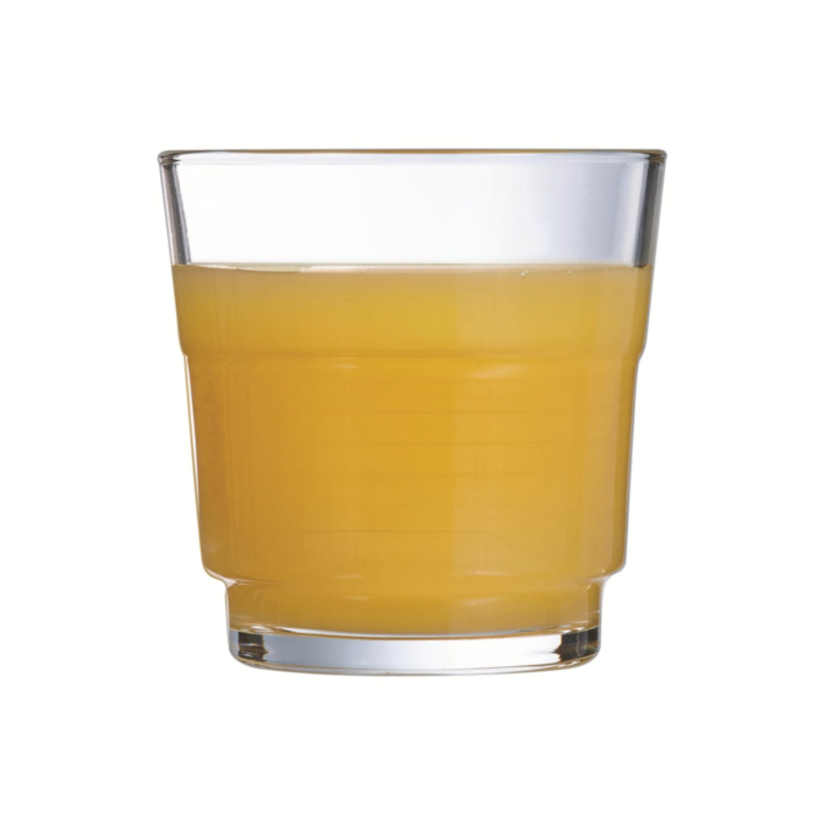 Spirale Tumblers by Arcoroc – 6 Count (Pack of 1), 6.7628 fluid_ounces, Glass, Transparent, Pack of 6