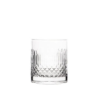 Diamonte 12.75 oz Glass by Luigi Bormioli – 12.8 Ounces, 380 milliliters, Glass, Clear, Model 10824/02