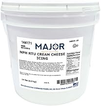 Major Bakery Solutions Cream Cheese Icing, 18 Pound -- 1 each.