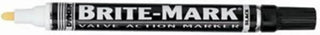 Dykem Paint Marker, Brite Mark(R) 916, Black - 84002 Pack of 5