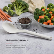 KitchenAid Porcelain White / 13.6-Inch / Everyday Cooking Spoons