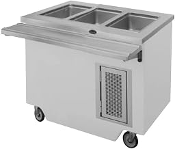 48" Heated Cabinet Base Hot Food Table
