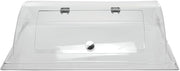 Cal-Mil Rectangular Clear PETG Dome Cover with Door - 26"L x 20"W x 7 1/2"H