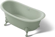 Kohler 21000-PAG-42 Artifacts™ 66-1/8" x 32-1/2" freestanding bath, Aspen Exterior with Aspen Interior