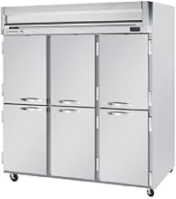 Beverage-Air HRP3HC-1HS Horizon Series - Top Mount Reach in Refrigerator - Three Section - Half Solid Door - SS EXT