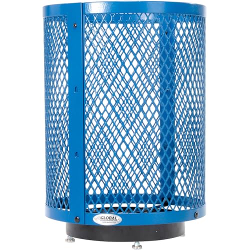 Global Industrial Blue / Industrial / 36.0 gallons Trash, Recycling & Compost