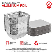 Stock Your Home 1 lb / 25 Pack / Silver Disposable Cookware