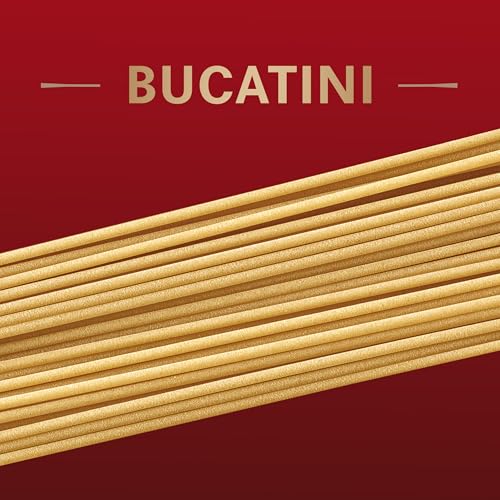 Barilla 16 Ounce (Pack of 1) / Barilla Al Bronzo, Bucatini, 16 oz / 1 Pasta