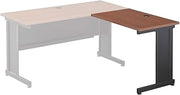 Global Industrial Right Handed Return Table, 36" W, Cherry