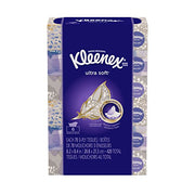 Kleenex White / 70 Count (Pack of 6) / 70 tissues, 6 rectangle boxes Box Tissues