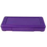 Ruler Box by Romanoff – 13.5" x 5.5" x 2.5", Plastic, Purple, Model ROM60306-3