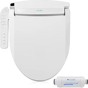 Brondell LT89 Swash Electronic Bidet Toilet Seat for Elongated Toilets & SWF44 Swash Bidet Filter Bundle