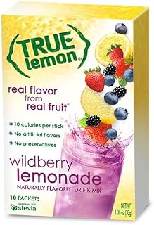 True Citrus True Lemon Wildberry Lemonade, 10 count - 3 pack