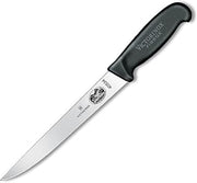 Victorinox 8" Butcher Knife, Flank And Shoulder, Black Fibrox Handle 5.5503.20