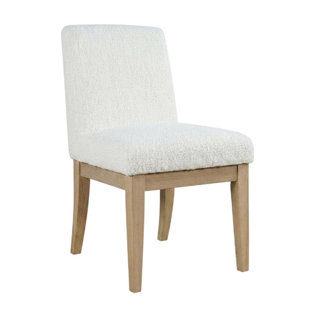 Solid Wood Upholstered Parsons Dining Chairs Set of by Starlight Canyon Home – Acacia, Brown, Pack of 2