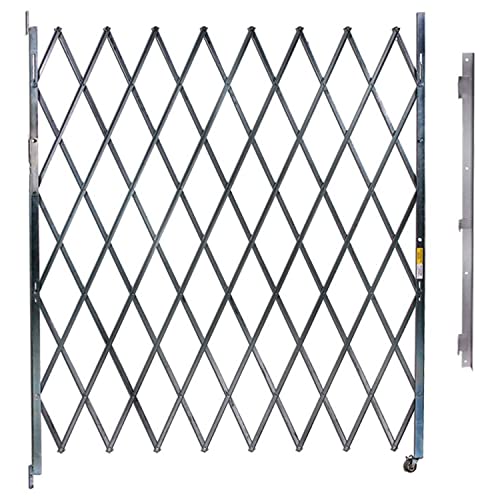 Single Folding Gate by Illinois Engineered Products – Alloy Steel, Gray, Model SSG675