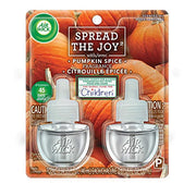 Air Wick Pumpkin Spice / 0.67 Fl Oz (Pack of 2) / Multicolor Electric