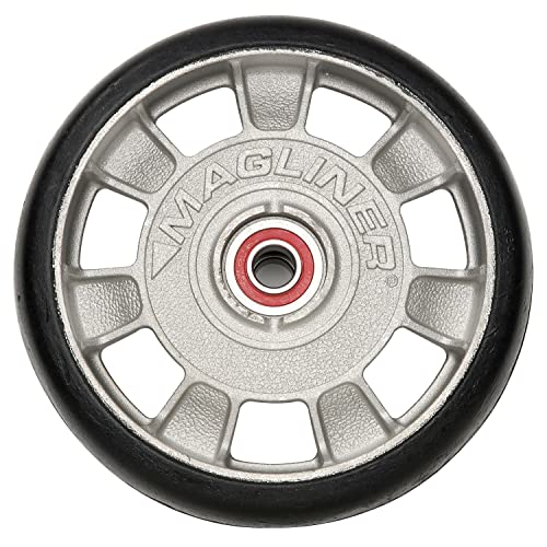 Hand Truck Replacement Wheels - Mold-On Rubber by Magliner – 11"L x 11"W x 6"H, Rubber, Model 10815