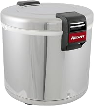 Adcraft Rice Warmer, 50 Cup, in Stainless Steel
