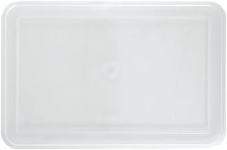 Food Storage Container Lid Translucent Plastic Food Box Lid for 4 Qt - 12 5/8"L x 8 1/4"W